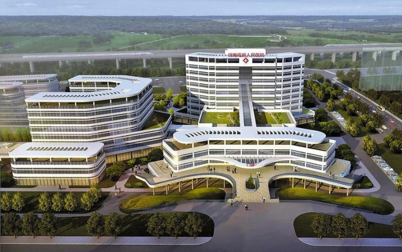 渭南高新人民医院项目正式开工 。