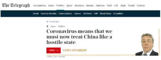 全球直击丨新冠肺炎疫情下 看英国媒体如何造假抹黑中国