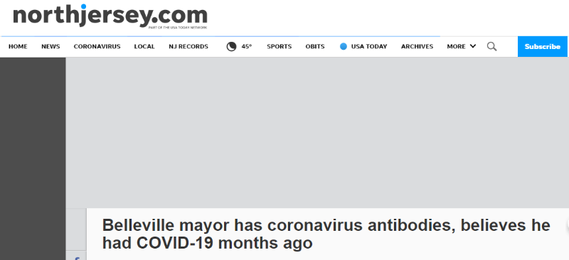 美国一市长自曝去年11月感染新冠病毒 大量跟帖称有类似经历