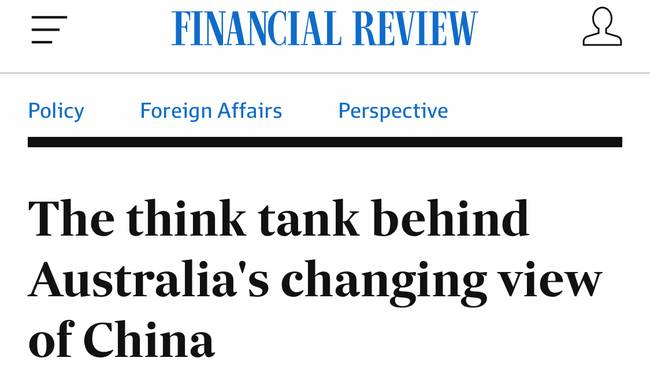 起底丨被外交部点名的这家澳大利亚机构为何热衷反华？背后“金主”不简单