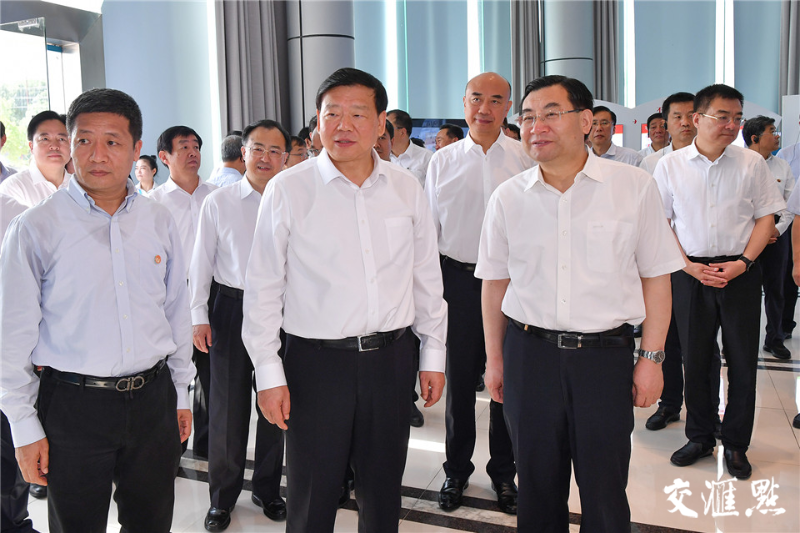 19日，陕西省党政代表团考察光大环保能源（常州）有限公司。