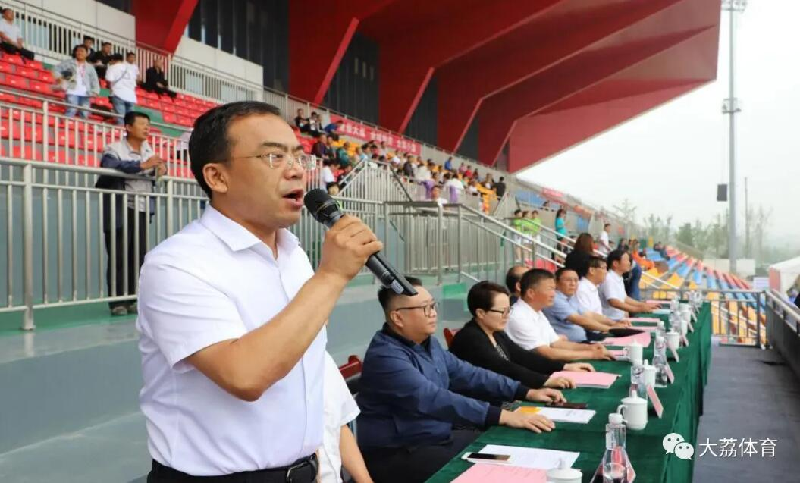 陕西省政府副秘书长高阳宣布联赛启动