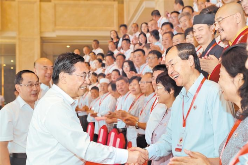 陕西省红十字会召开第八次全省会员代表大会