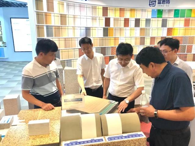 以企引企 推进建筑新材料产业发展 韩城市考察北京富思特新材料科技发展公司（图）