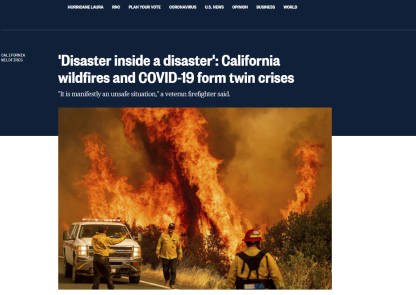 北美观察丨美国加州陷入“灾难中的灾难” 如何解困成为无解难题