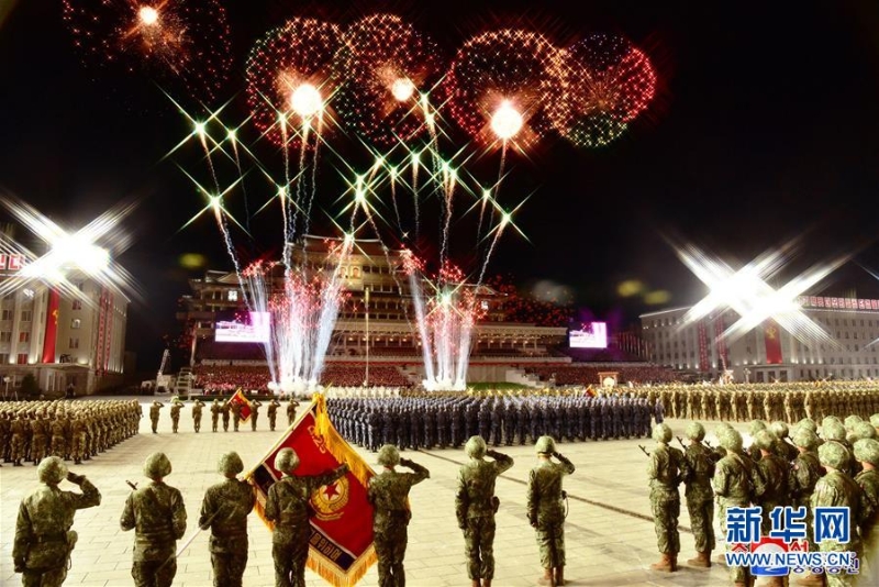 （国际）（5）朝鲜举行阅兵式庆祝劳动党建党75周年