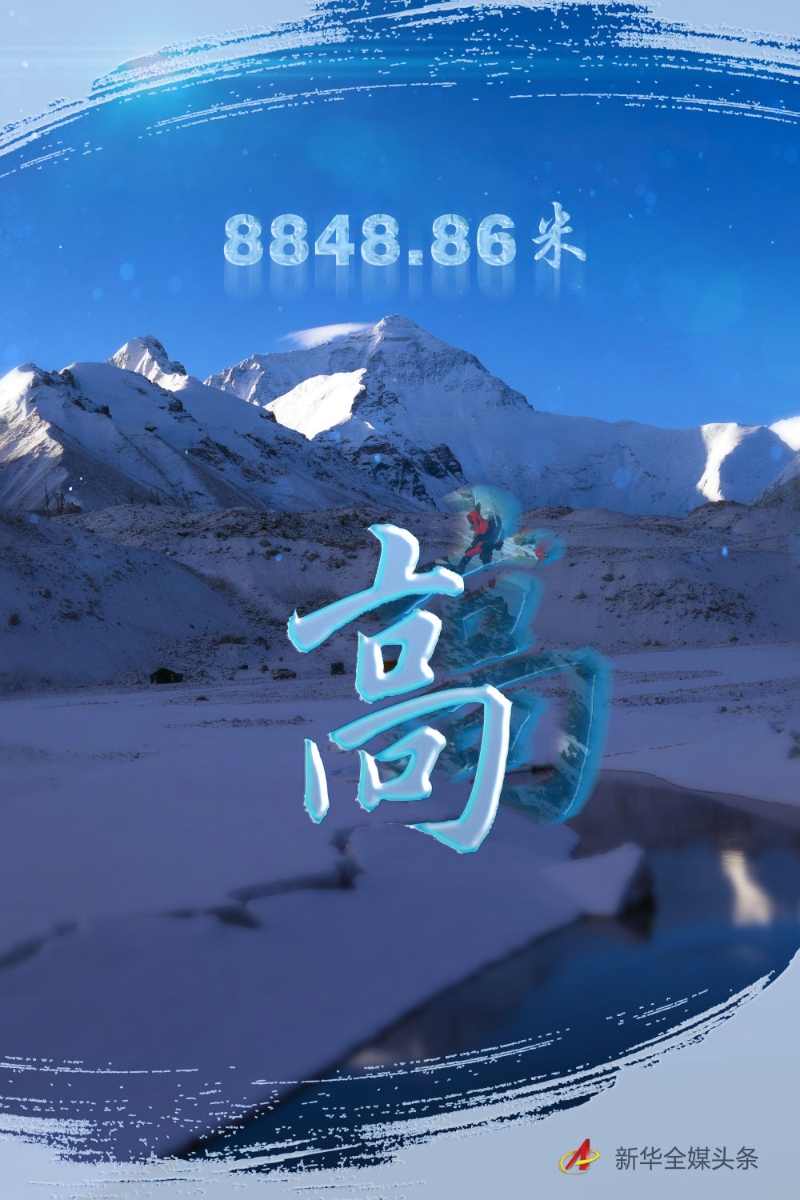 往更高处长、往长春北京方向移动——来自海拔8848.86米的报告