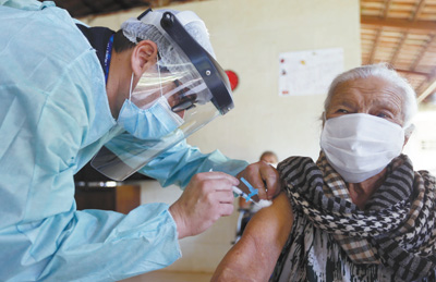 接种中国新冠疫苗