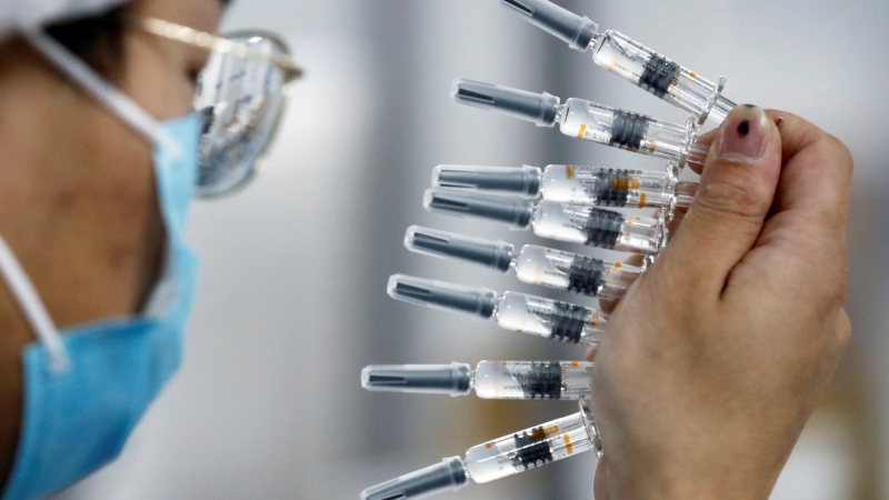 泰国计划批准紧急使用中国新冠疫苗 2月底前部署开展接种