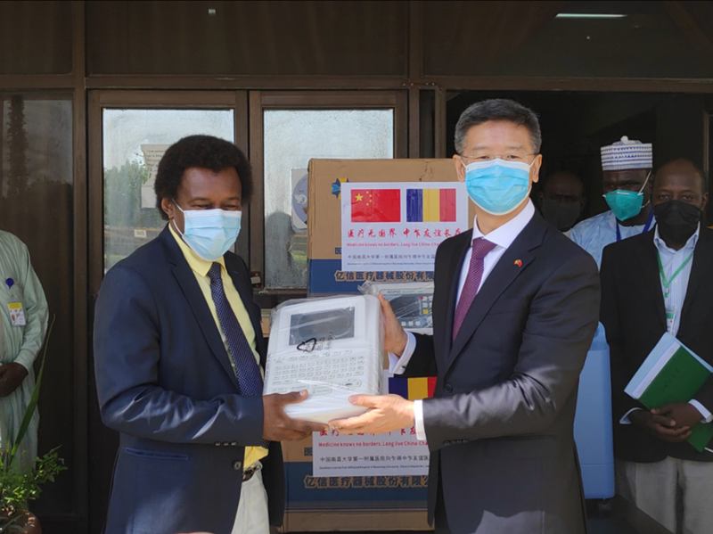 中国乍得推进对口医院合作机制 共同抗击新冠肺炎疫情