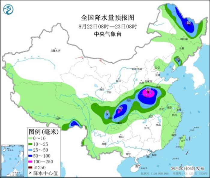 今起强降雨将影响9省份 河南时隔一月再迎暴雨天