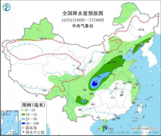 冷空气将影响江南及其以北地区 陕西四川盆地仍有较强降雨