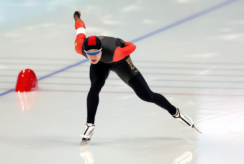 北京冬奥会 | “冰丝带”举行第二次训练赛