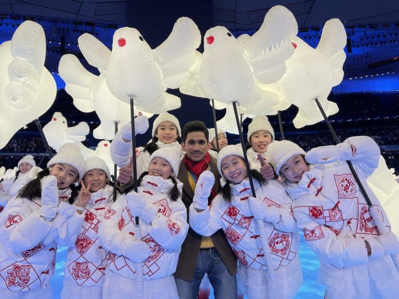 参加北京冬奥会开幕式演出的巴基斯坦留学生：我们用微笑感染全世界_fororder_图片2