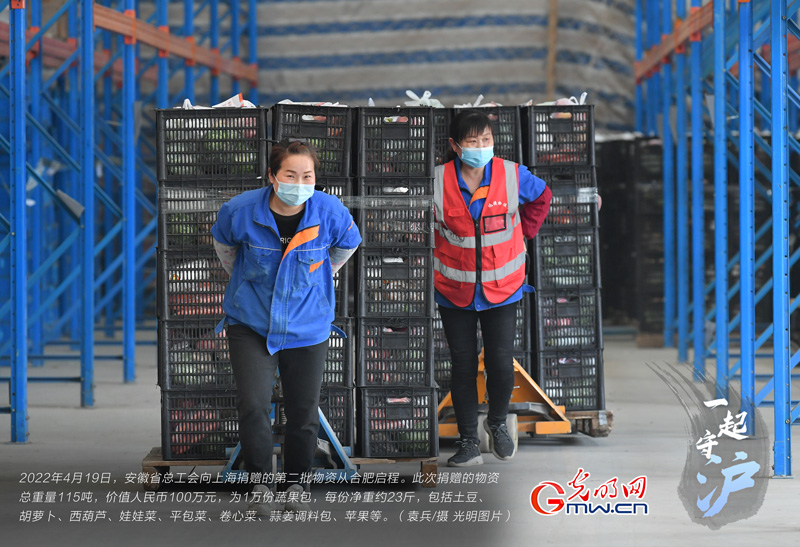 一起守“沪”|再支援！安徽115吨蔬菜包运往上海