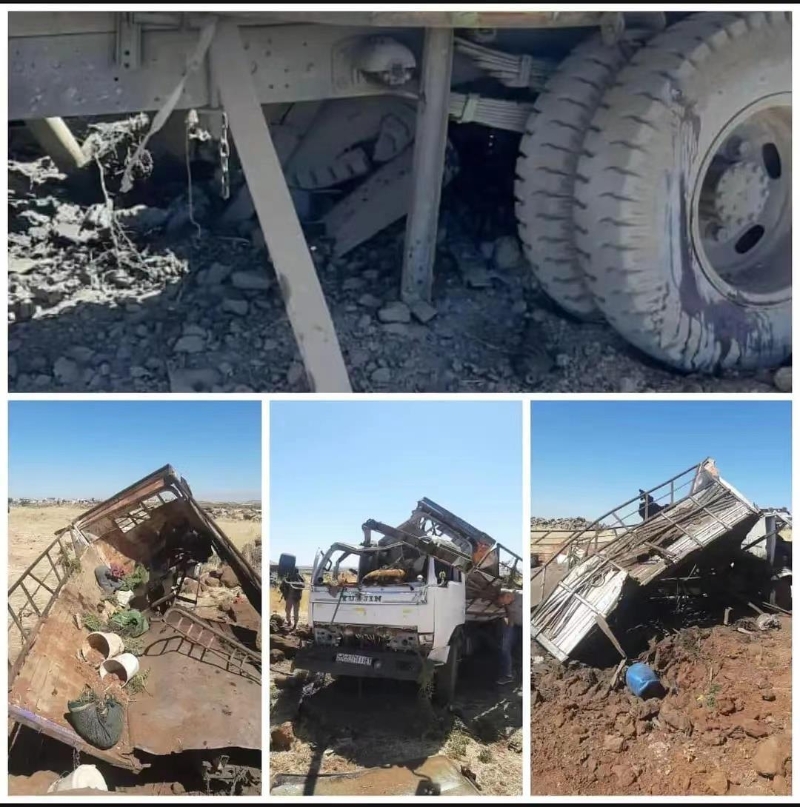 叙利亚德拉省一卡车触发反坦克地雷 致11死26伤
