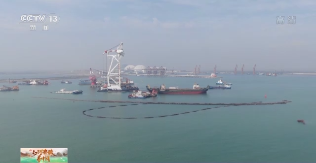 江河奔腾看中国丨淮海入海口建起新型大港