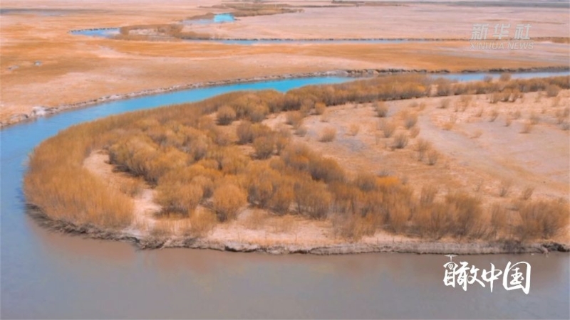 瞰中国｜内蒙古呼伦贝尔：初冬的克鲁伦河