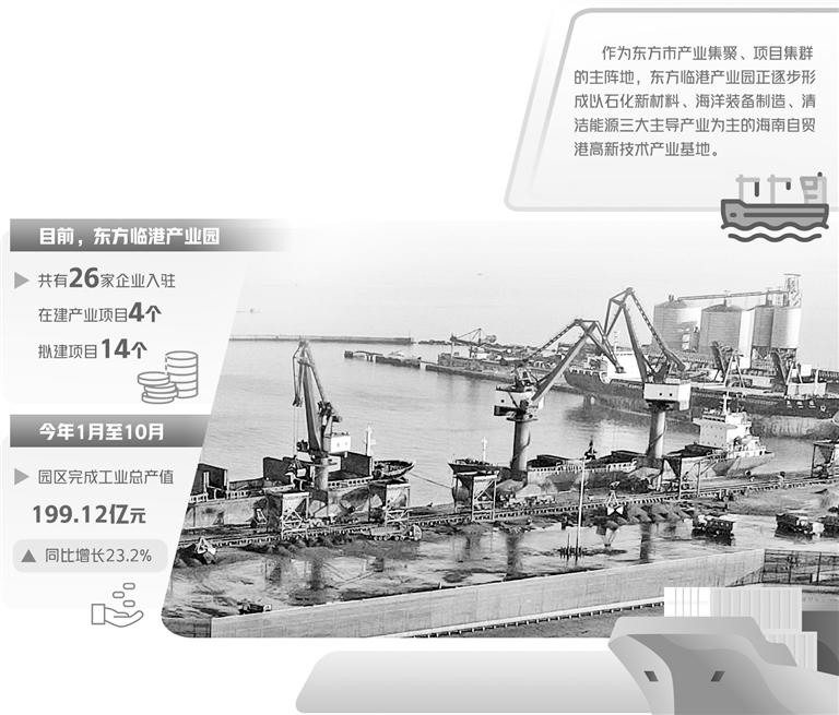 海南省东方市做强主导产业—— 临港经济向海而兴