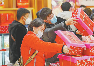走进北京王府井百货大楼感受消费活力—— 老商场的新年味