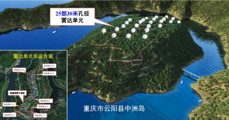 “中国复眼”二期在渝开工，将建设世界上探测距离最远的雷达