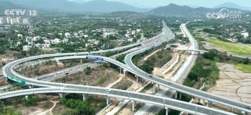 海南自贸港交通建设再提速 G98环岛高速公路改建工程一期主体完工