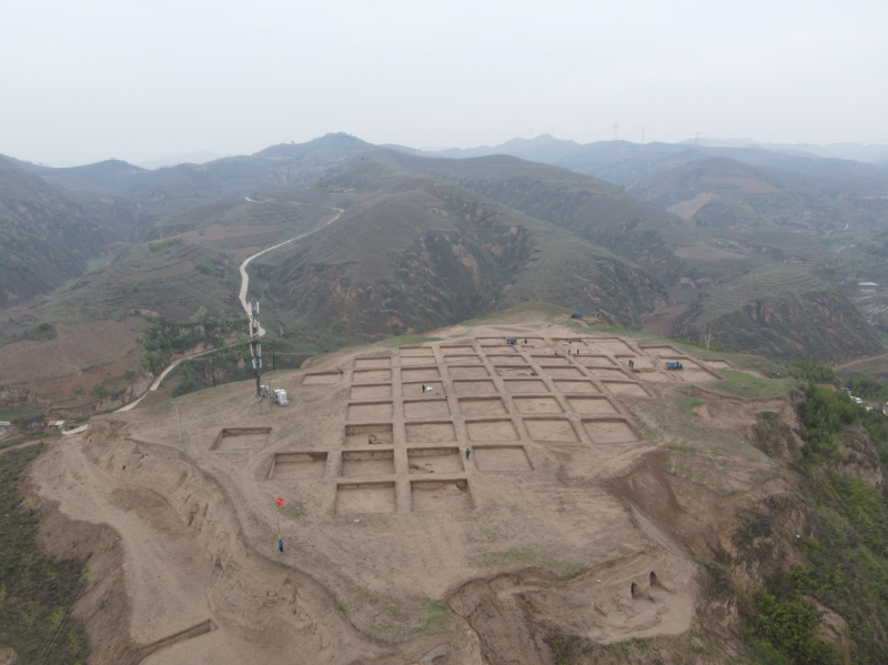陕西清涧寨沟遗址发现9处商代晚期的高等级贵族墓地