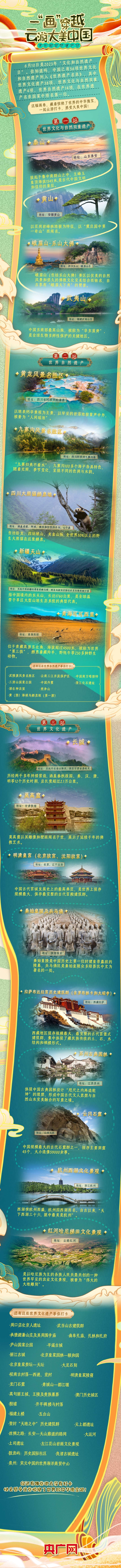 文化和自然遗产日｜一“画”穿越 云游大美中国！