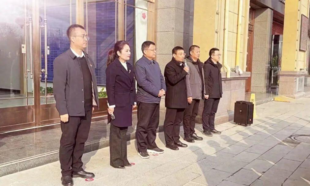 韩城市金城街道南湖片区政务服务站正式揭牌运行